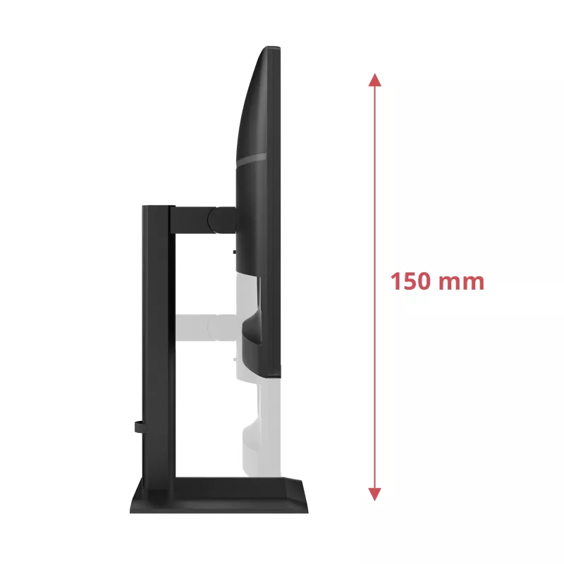 Monitorius AOC 27E4CV 68,6 cm (27 col.) 1920 x 1080 pikselių Full HD LED juodas