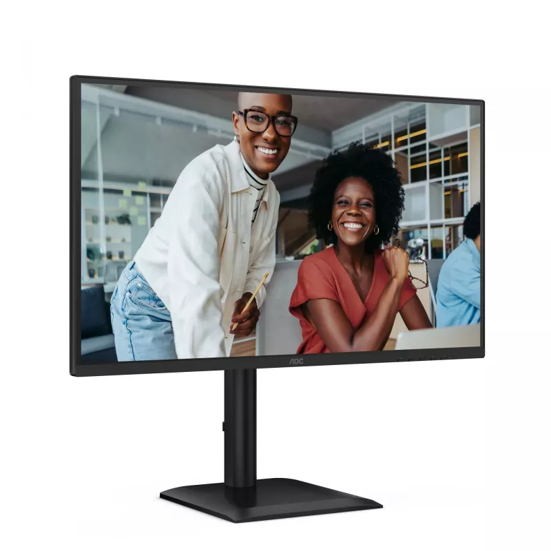 Monitorius AOC 27E4CV 68,6 cm (27 col.) 1920 x 1080 pikselių Full HD LED juodas