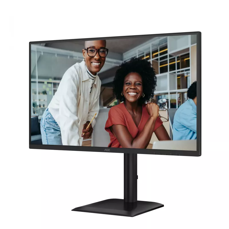 Monitorius AOC 27E4CV 68,6 cm (27 col.) 1920 x 1080 pikselių Full HD LED juodas