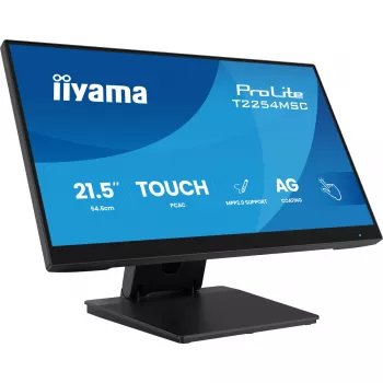 Monitorius iiyama T2254MSC-B2AG 21,5 col. Full HD LED liečiamasis ekranas juodas