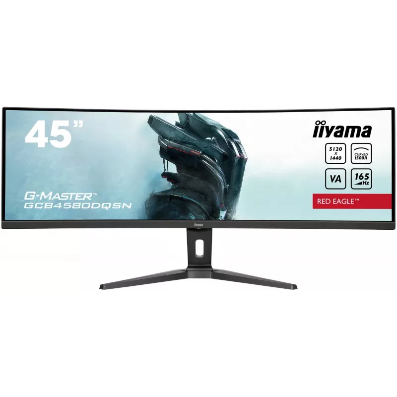 iiyama G-MASTER RED EAGLE CURVED monitorius 113 cm (44,5 colio) 5120 x 1440 pikselių Dual QHD LED juodas