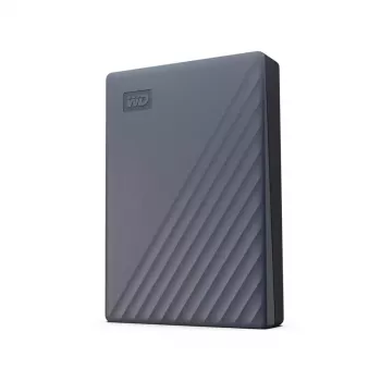 WESTERN DIGITAL Nešiojamas kietasis diskas My Passport 4TB USB-C/A 3.2 Gen 1 Pilka