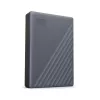 WESTERN DIGITAL Nešiojamas kietasis diskas My Passport 4TB USB-C/A 3.2 Gen 1 Pilka