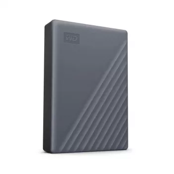 WESTERN DIGITAL Nešiojamas kietasis diskas My Passport 4TB USB-C/A 3.2 Gen 1 Pilka