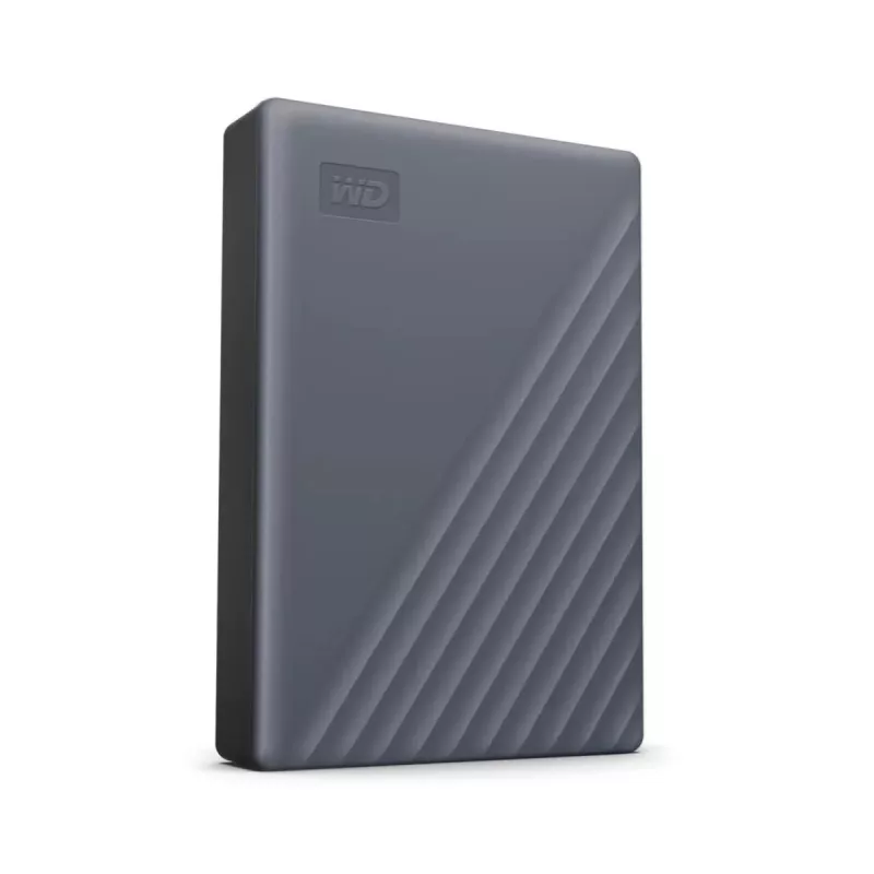 WESTERN DIGITAL Nešiojamas kietasis diskas My Passport 4TB USB-C/A 3.2 Gen 1 Pilka