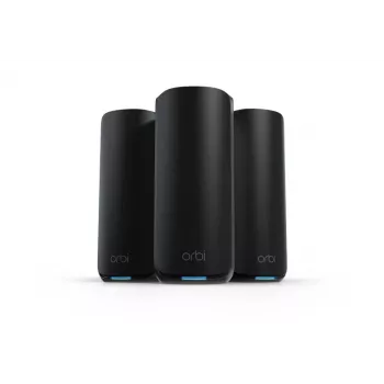 NETGEAR Orbi 870 Triju juostų (2.4 GHz / 5 GHz / 6 GHz) Wi-Fi 7 (802.11be) Juoda 4 vidinės antenos