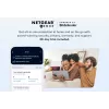 NETGEAR Orbi 870 Triju juostų (2.4 GHz / 5 GHz / 6 GHz) Wi-Fi 7 (802.11be) Juoda 4 vidinės antenos