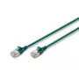 DIGITUS Slim Patch laidas CAT6A F-FTP 1m Žalia