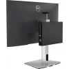 DELL Pro Micro All-in-One stovas MFS22 – tvirtas stovas „OptiPlex Micro“ ir Dell monitoriui, 5,8 kg, 48,3–68,6 cm, VESA 100×100 mm, aukščio reguliavimas, sidabrinis, juodas