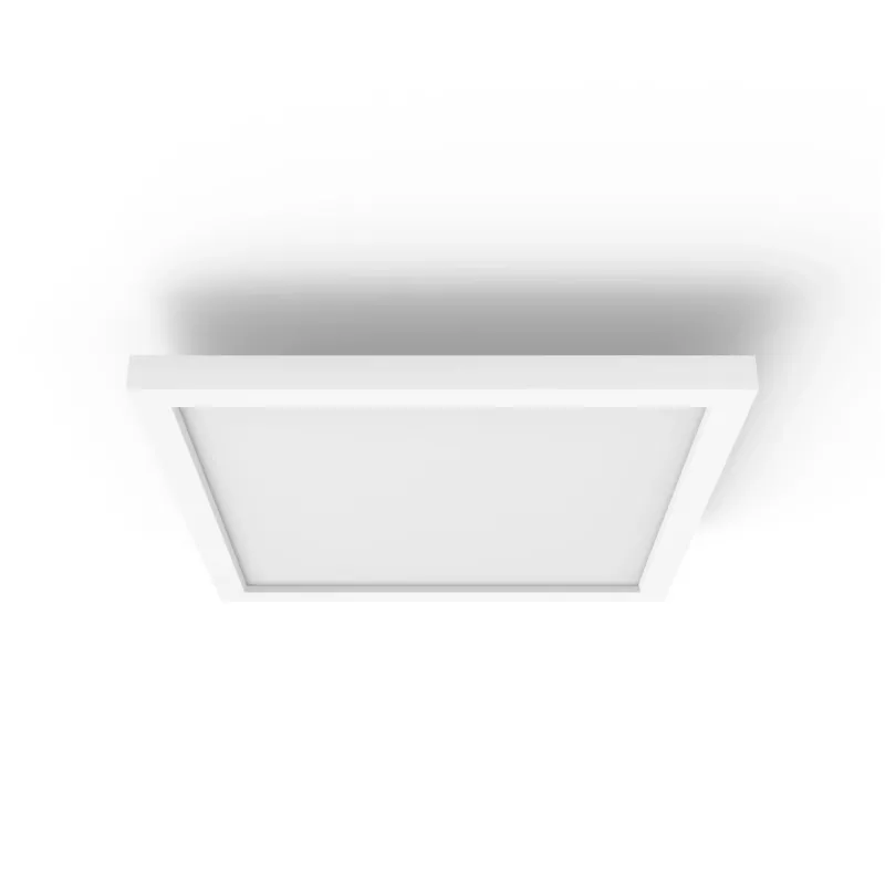 Philips Hue White and colour ambience Surimu kvadratinis lubinis šviestuvas