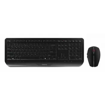 Belaidis klavišų ir pelės rinkinys CHERRY GENTIX DESKTOP, pilno dydžio QWERTY išdėstymas