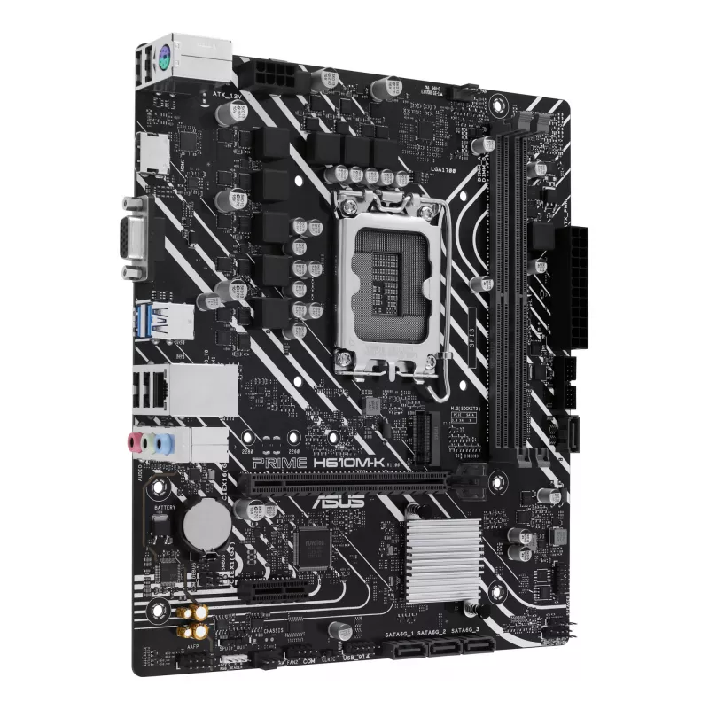 ASUS Prime H610M-K Intel H610 LGA 1700 micro ATX pagrindinė plokštė
