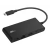 ASUS Dual 4K USB-C Dock DC201 – belaidė USB 3.2 Gen 2 (3.1 Gen 2) Type-C stotelė, juoda