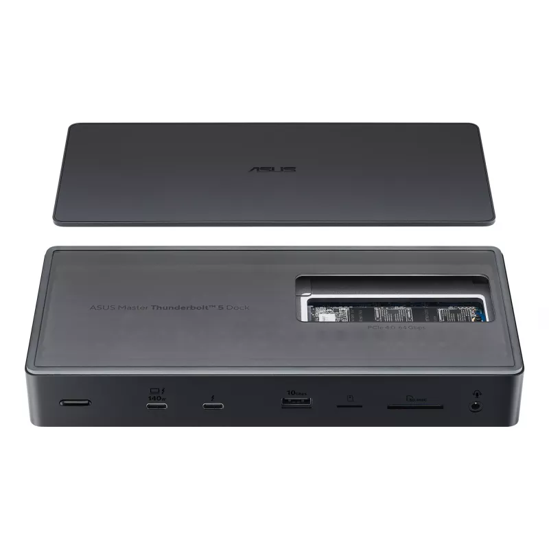 ASUS Master Thunderbolt 5 Dock DC510 laidas juodas