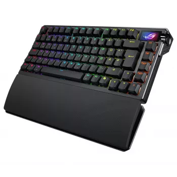 ASUS ROG Azoth Extreme klaviatūra žaidimams USB + RF belaidė + Bluetooth QWERTZ juoda