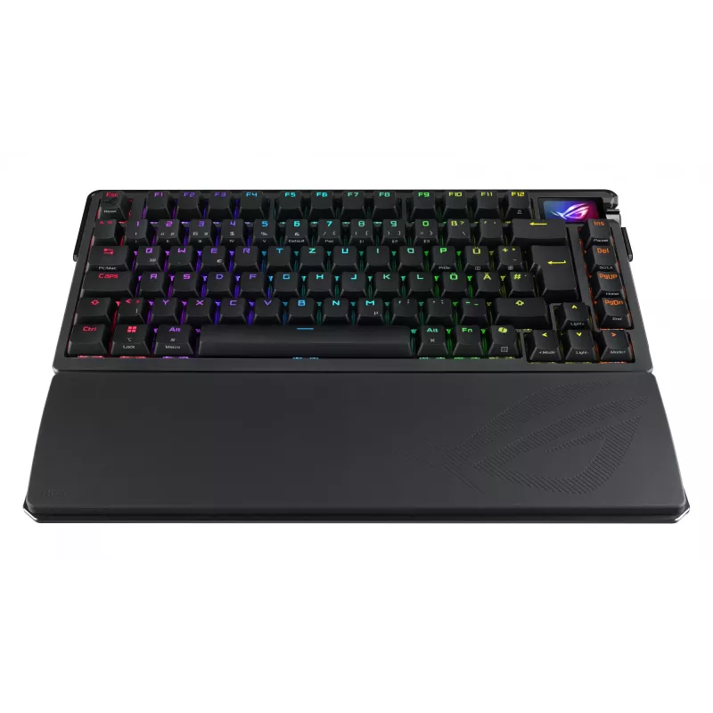 ASUS ROG Azoth Extreme klaviatūra žaidimams USB + RF belaidė + Bluetooth QWERTZ juoda