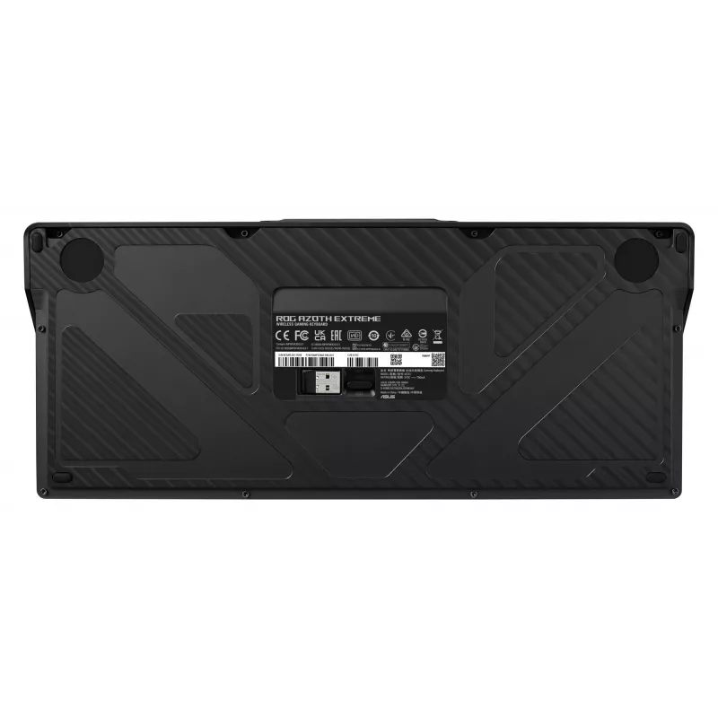 ASUS ROG Azoth Extreme klaviatūra žaidimams USB + RF belaidė + Bluetooth QWERTZ juoda