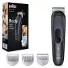 Braun BodyGroomer 3 BG3340 Juoda, Pilka