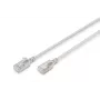 DIGITUS plonas jungiamasis laidas CAT6A - F-FTP - 3 m - Pilka