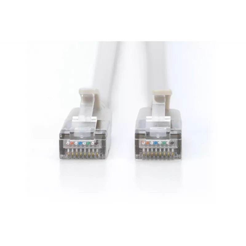 DIGITUS plonas jungiamasis laidas CAT6A - F-FTP - 3 m - Pilka