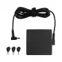 Maitinimo adapteris ASUS U90W-01 (ADP-90LE B) 90W, 100–240V, pasyvus aušinimas, 75×75 mm, 0.16 m laidas, juodas