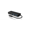 ICY BOX IB-HUB1426-CPD USB 3.2 Gen 1 (3.1 Gen 1) Type-C 5000 Mbit/s Juodas