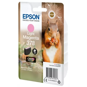 Epson 378 Claria Photo HD kasetė šviesiai purpurinė (C13T37864010)