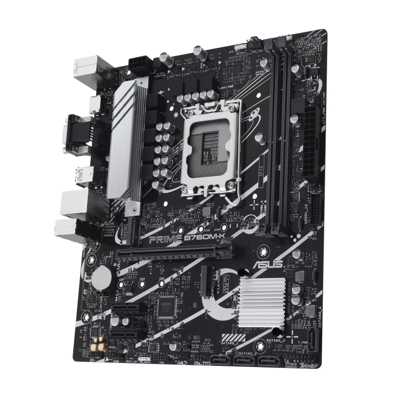 ASUS PRIME B760M-K pagrindinė plokštė Intel B760 LGA 1700 micro ATX