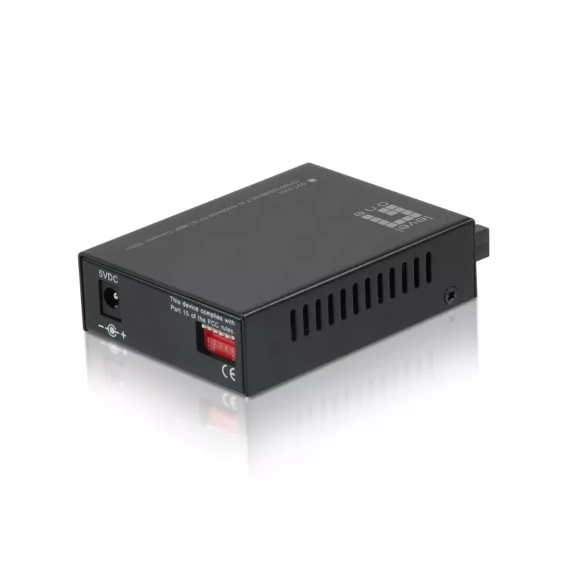 LevelOne GVT-2001 Medienų keitiklis RJ45 į SC, daugiamodis šviesolaidis, 550 m