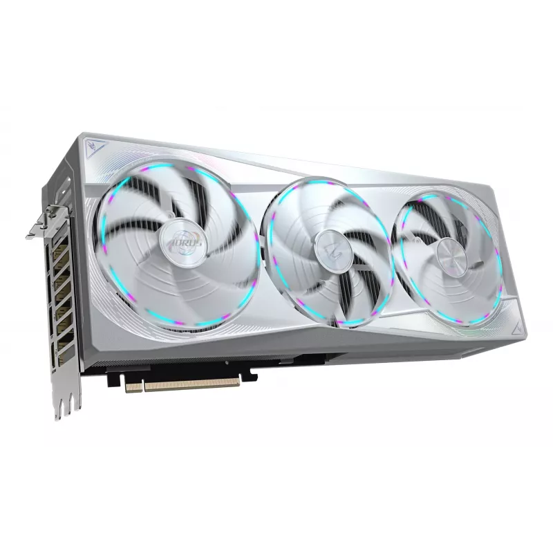 Vaizdo plokštė GIGABYTE AORUS GeForce RTX 5080 MASTER ICE 16G – 16 GB GDDR7, 256 bit, PCIe 5.0, 2805 MHz