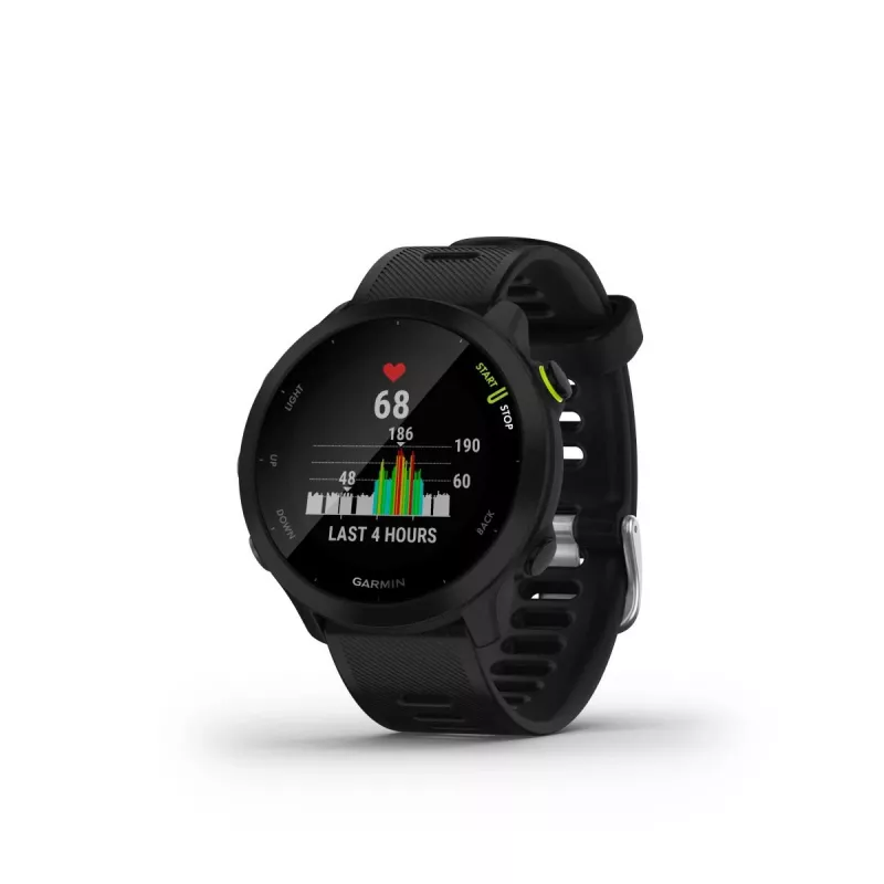 Garmin Forerunner 55 bėgimo išmanusis laikrodis – juodas