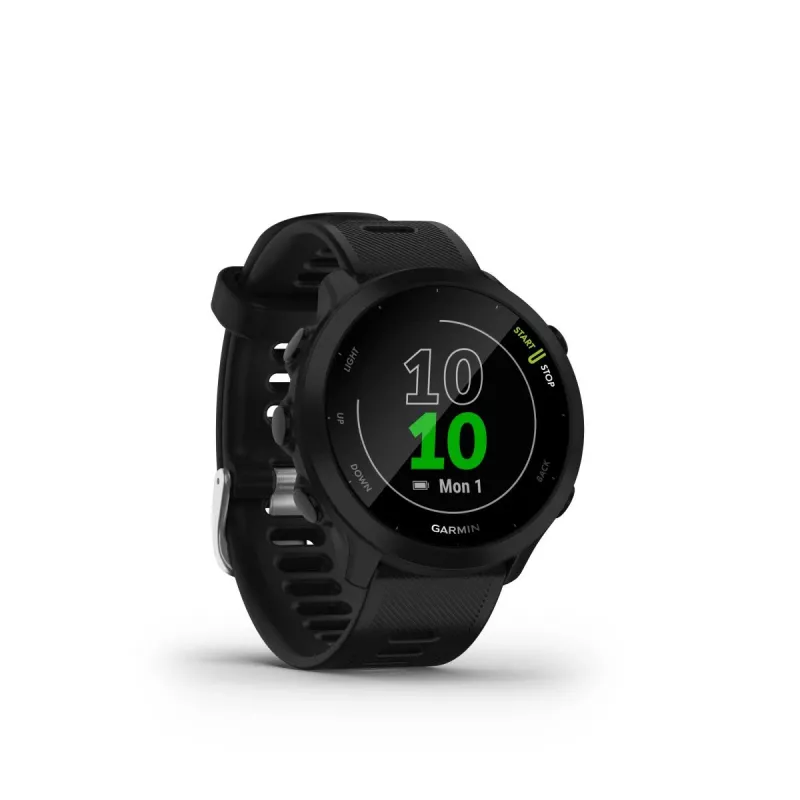 Garmin Forerunner 55 bėgimo išmanusis laikrodis – juodas