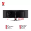 MSI MPG 491CQPDE QD-OLED monitorius 124,5 cm (49 colių) 5120 x 1440 pikselių DQHD juodas