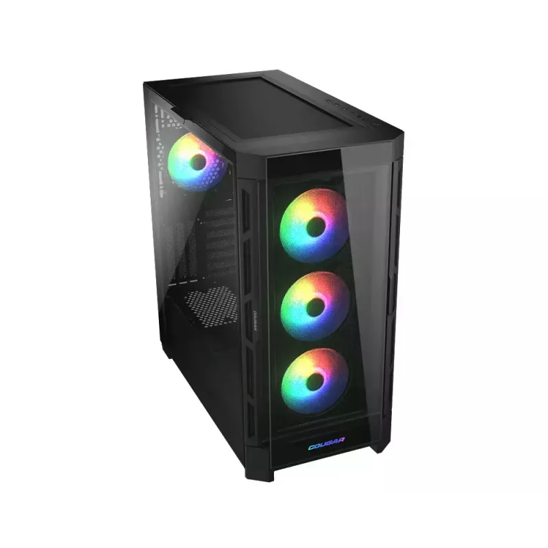 PC korpusas COUGAR Gaming DUOFACE PRO RGB CGR-DUOFACE PRO RGB Midi Tower Juodas
