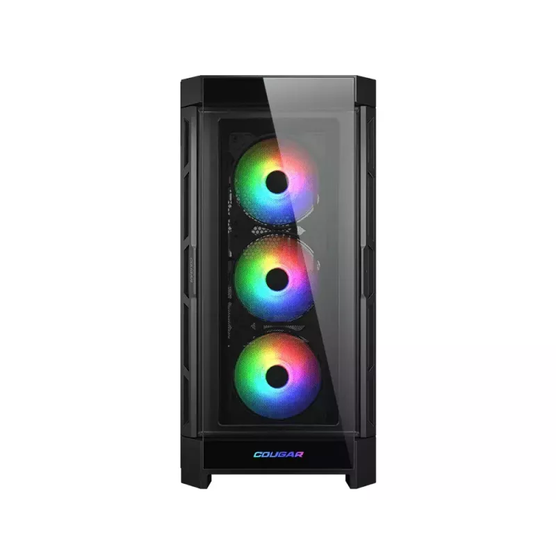 PC korpusas COUGAR Gaming DUOFACE PRO RGB CGR-DUOFACE PRO RGB Midi Tower Juodas
