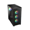 PC korpusas COUGAR Gaming DUOFACE PRO RGB CGR-DUOFACE PRO RGB Midi Tower Juodas