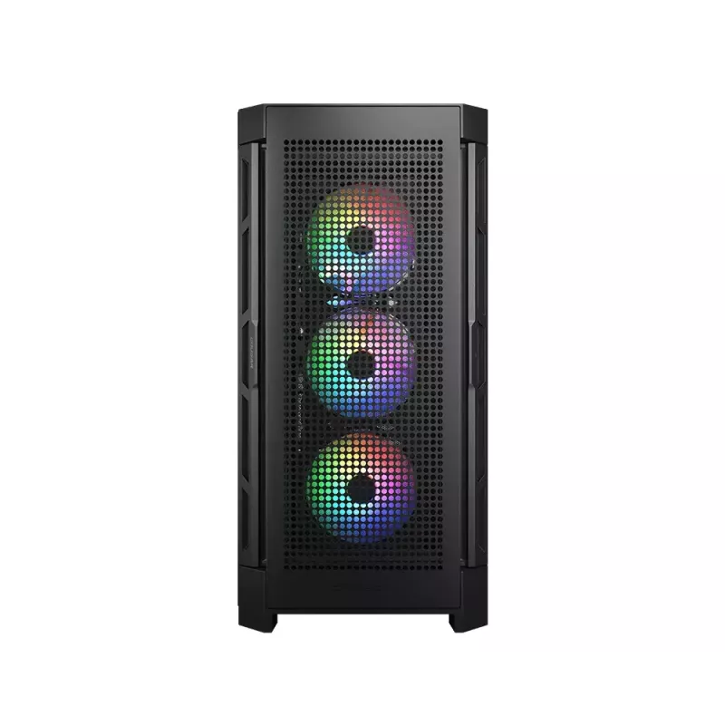 PC korpusas COUGAR Gaming DUOFACE PRO RGB CGR-DUOFACE PRO RGB Midi Tower Juodas