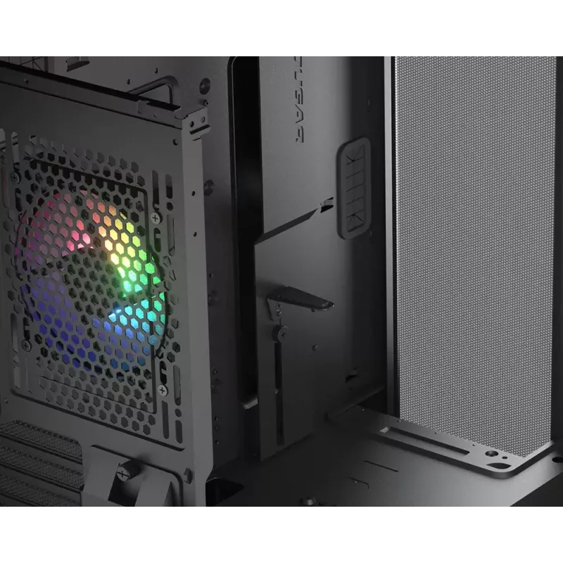 PC korpusas COUGAR Gaming DUOFACE PRO RGB CGR-DUOFACE PRO RGB Midi Tower Juodas