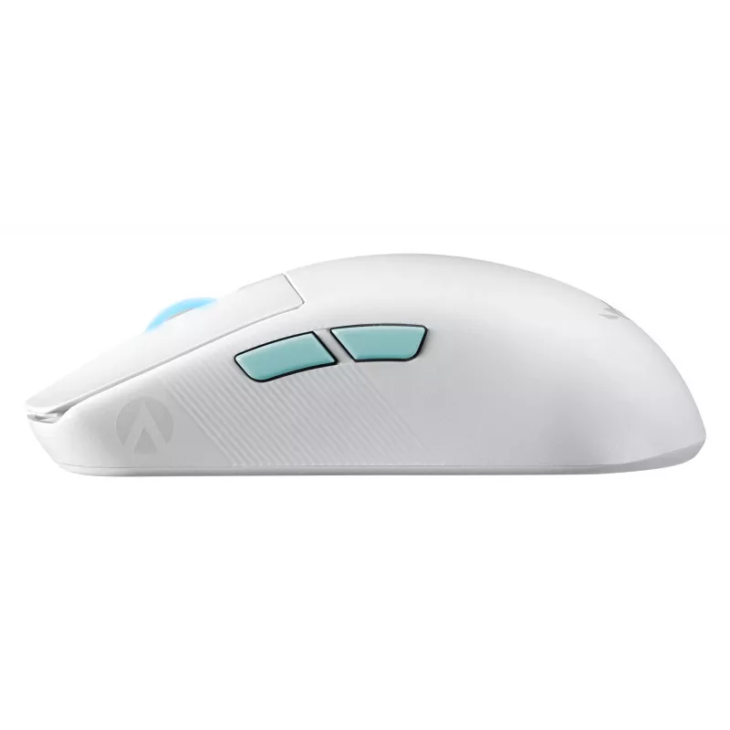 Pelė ASUS ROG Harpe Ace Aim Lab Edition, žaidimų, ambidekstrinė, RF belaidė + Bluetooth + USB Type-C, optomechaninė, 36000 DPI