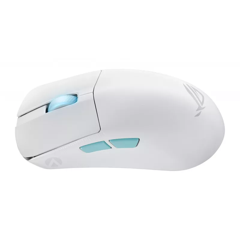 Pelė ASUS ROG Harpe Ace Aim Lab Edition, žaidimų, ambidekstrinė, RF belaidė + Bluetooth + USB Type-C, optomechaninė, 36000 DPI