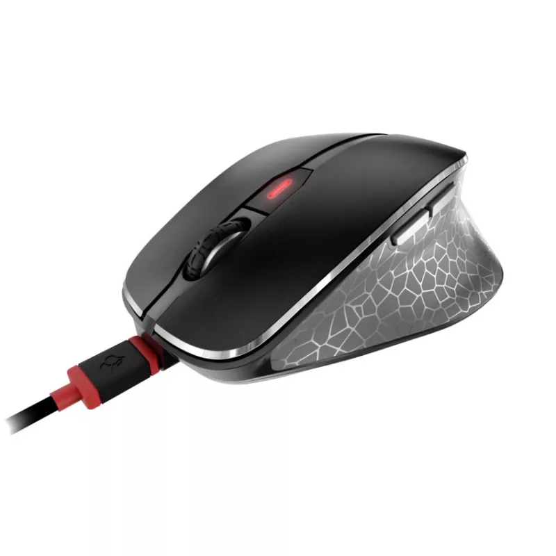 CHERRY MW 8C ERGO belaidė pelė dešinei rankai, RF Wireless + Bluetooth, optinė, 3000 DPI