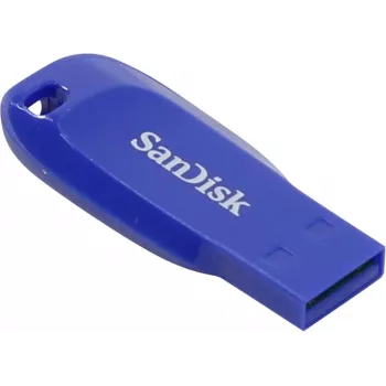 WESTERN DIGITAL SanDisk Cruzer Blade - 64GB USB atmintukas - USB 2.0 - Mėlynas