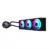GIGABYTE AORUS WATERFORCE II 360 AIO skystas aušintuvas procesoriui - 3x120mm ARGB ventiliatoriai, stumdoma fiksavimo sistema, DAISY-CHAIN, suderinamas su Intel LGA 1851 ir AMD AM5