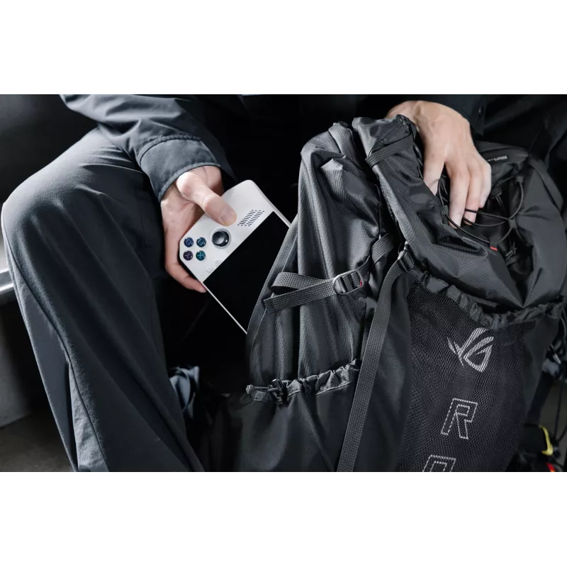 ASUS ROG Archer ErgoAir kuprinė žaidimams Juoda EVA (etileno vinilo acetatas), Likra, Nailonas