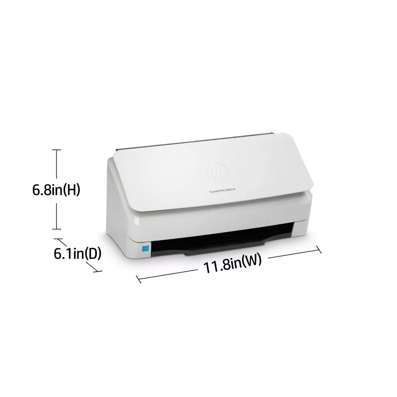 HP Scanjet Pro 3000 s4 lakštinis skaitytuvas 600 x 600 DPI A4 juoda, balta