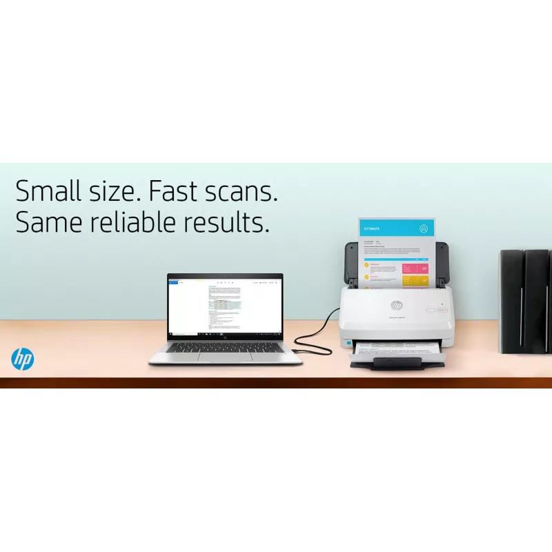 HP Scanjet Pro 3000 s4 lakštinis skaitytuvas 600 x 600 DPI A4 juoda, balta