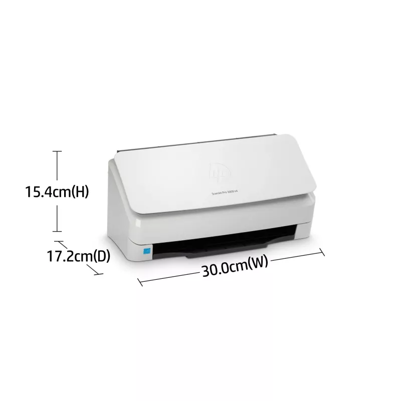 HP Scanjet Pro 3000 s4 lakštinis skaitytuvas 600 x 600 DPI A4 juoda, balta