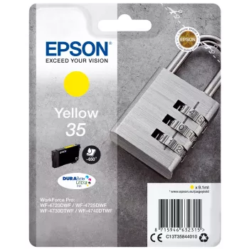Epson DURABrite Ultra rašalo kasetė geltona C13T35844010