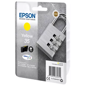 Epson DURABrite Ultra rašalo kasetė geltona C13T35844010