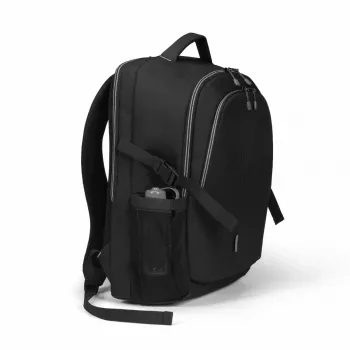 DICOTA Eco 14-15.6 col. kuprinė nešiojamam kompiuteriui - juoda / 600D perdirbtas PET